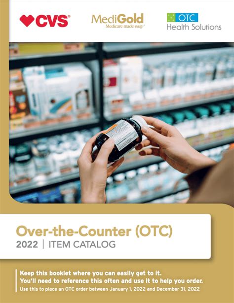 The OTC benefit offers you an easy way to get generic over-the-counter health and wellness products by going to any OTC Health Solutions-enabled CVS Pharmacy® store. You can also order by phone at 1-888-628-2770 (TTY: 711) or online at. 