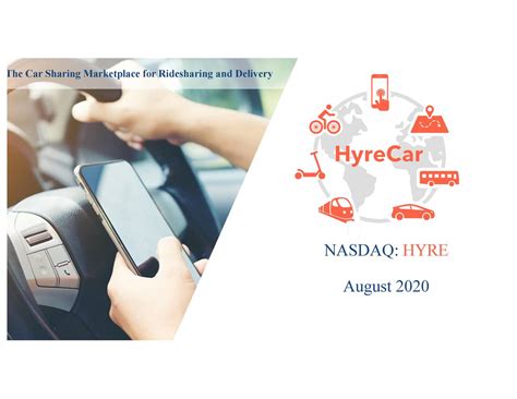 HYRE data by YCharts At present, HyreCar only has a market cap of $26 million, making it a micro-cap stock and one of the smallest public companies in the …. 
