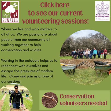 Other Volunteering Opportunities Chiltern Rangers