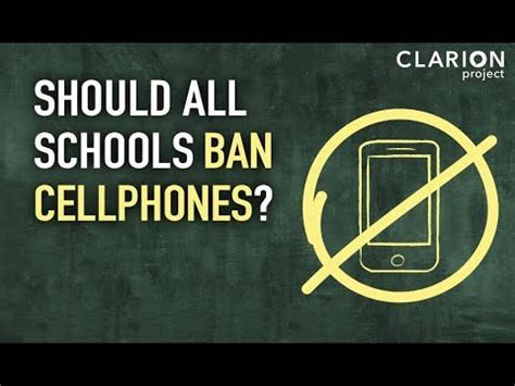 Other voices: Schools should ban cellphones