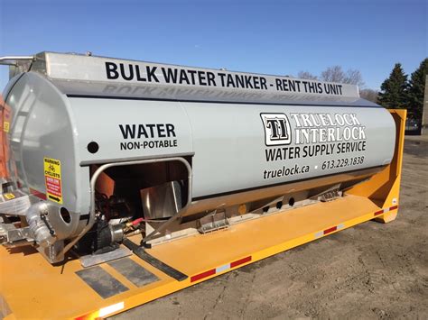 Ottawa Bulk Water Delivery Services, Bulk Water Tank Rentals, …