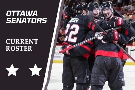 Ottawa Senators Current Roster & Players Lineup (2024-2024