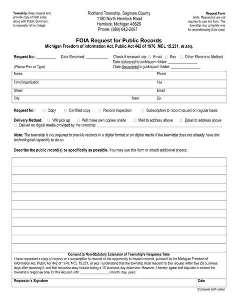 Ottawa county foia request.  If you would like to submit a request for documents, please use thi...