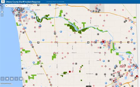 Ottawa county incident mapping.  Incident mapping is available for Ottawa Count...