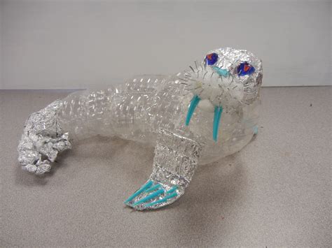 Otter Made With Plastic Bottles