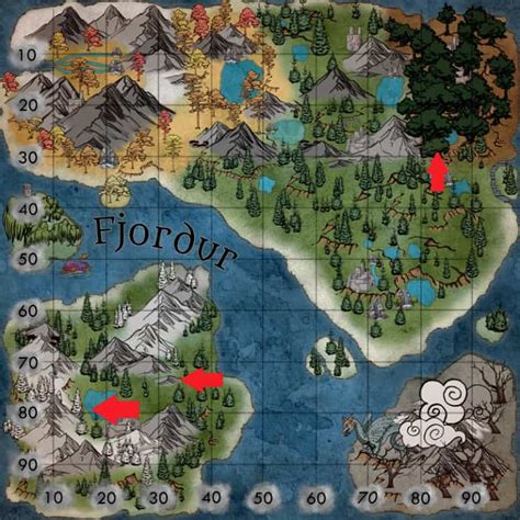 Otter fjordur location. Larger fish, and fish killed by the Ichthyornis, provide a higher taming percentage per fish. If you are having trouble relocating the Otter, you can merely track it using your Taming … 