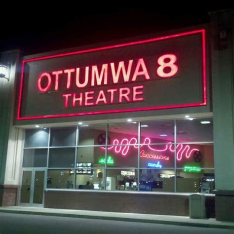 Ottumwa 8 Theatre. 1215 Theatre Drive Ottumwa, IA 52501. Set as Preferred Theatre. Showtimes. Like Us on Facebook; Manager: Vickie Schleif . vschleif@cectheatres.com.. 
