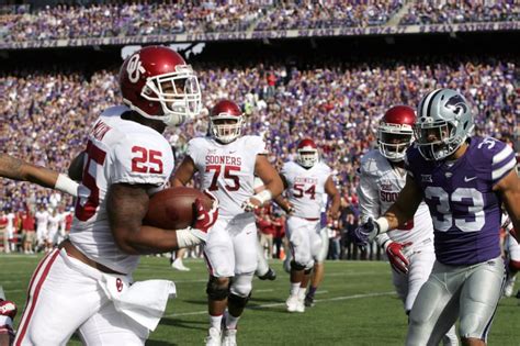 Oklahoma vs. Kansas score, takeaways: No. 3 Sooners overcome scoreless first half to avoid massive upset The Jayhawks nearly secured a huge upset; instead, the Sooners started 8-0 for the first .... 