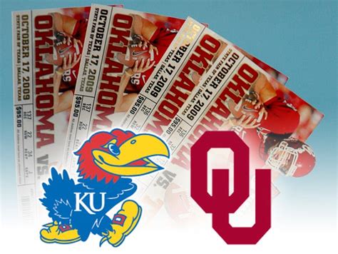 Oklahoma Sooners Football vs. Kansas Jayhawks Football on SeatGeek. Every Ticket is 100% Verified. See Also Other Dates, Venues, And Schedules For Oklahoma Sooners …. 