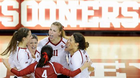 MULTIMEDIA. DEPARTMENT. Oklahoma Reveals Complete 2023 Volleyball Schedule. University of Oklahoma head volleyball coach Aaron Mansfield announced the 2023 non-conference slate on.... 