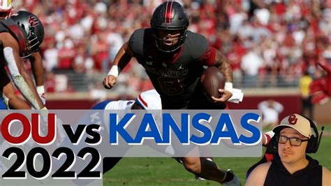 Ou vs kansas 2022. What Time Does Oklahoma vs. Kansas Start? The Sooners and Jayhawks kick off at 11 a.m. in Norman. What Channel Is Oklahoma vs. Kansas on? Oklahoma-Kansas will be aired on ESPN2 Saturday. 