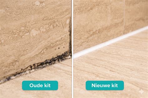 Oude kitranden professioneel vervangen
