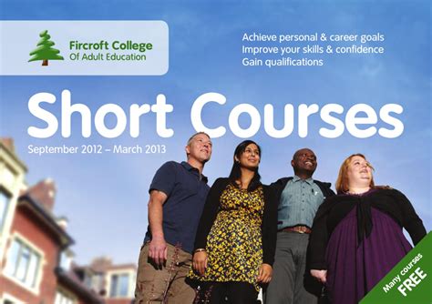 Our Courses Fircroft College of Adult Education