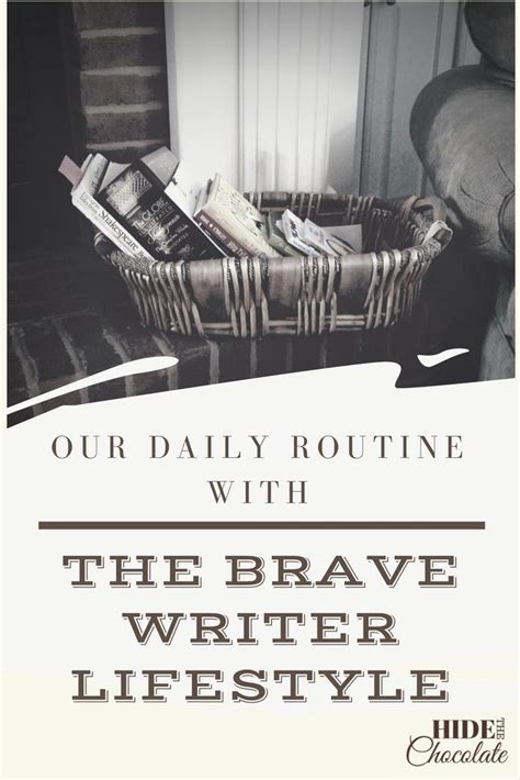 Our Daily Routine with the Brave Writer Lifestyle