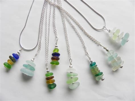 Our Designs and How To Make Your Own Basic Sea Glass Jewelry