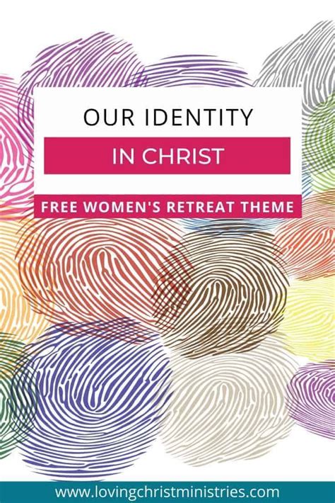 Our Identity in Christ Free Retreat Theme