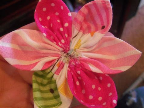 Our Little Life... Fabric Flower Tutorial