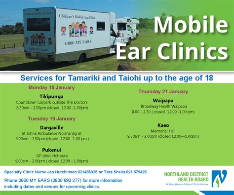 Our Mobile Ear Clinic... - Northland District Health Board