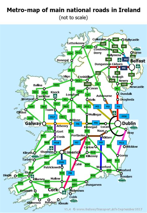 Our National Road Network - Transport Infrastructure Ireland