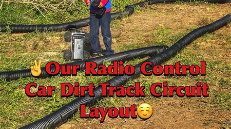 Our RC Car Dirt Track Design & Layout - YouTube