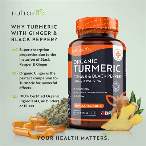 Our Superior New Organic Turmeric and Black Pepper …