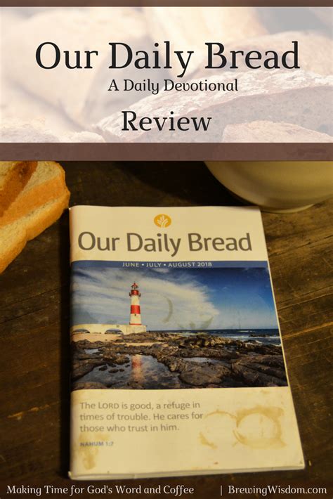 Our daily bread daily devotion. Our vision is to see people of all nations experiencing a personal relationship with Christ, growing to be more like Him, and serving in a local body of His family. Our Daily Bread Ministries. PO Box 2222. Grand Rapids , MI 49501. (616) 974-2210. odb@odb.org. SUBSCRIBE NOW to get Ministry email updates. Please provide your first name. 