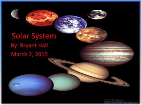 Our earth and our solar system - SlideShare