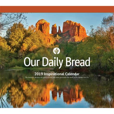 Read Online Our Daily Bread 2019 Wall Calendar By Our Daily Bread Ministries