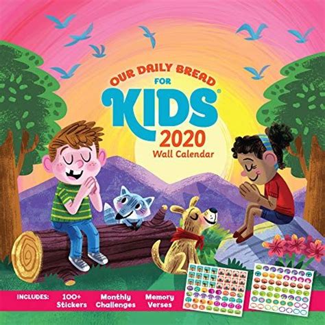 Download Our Daily Bread For Kids Wall Calendar 2020 By Luke Flowers