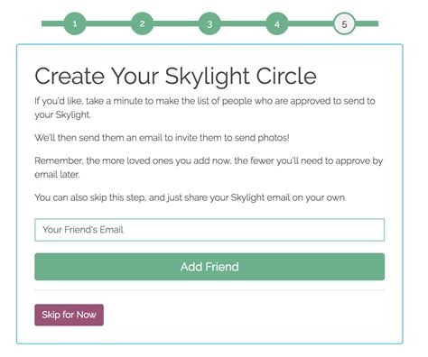 To send photos to your digital Skylight via the Skylight mobile app o