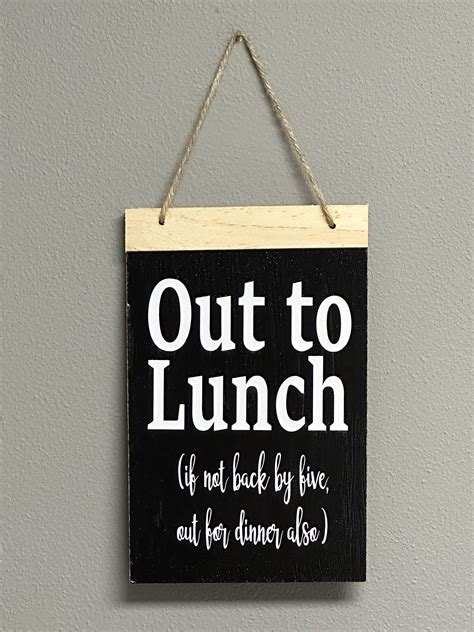 Out To Lunch Sign Cartoons and Comics - funny pictures from …