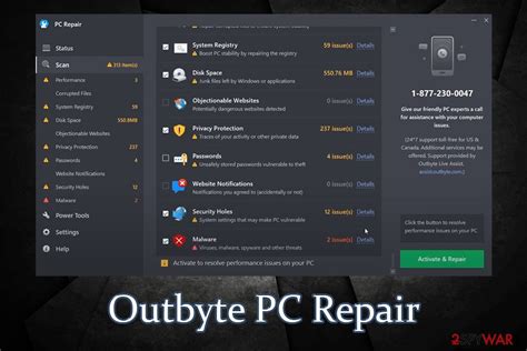OutByte PC Repair 1.1.2.58265 with Crack