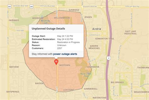 Outage Map FortisAlberta