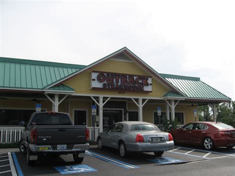 Outback Steakhouse, the home of juicy steaks, spirited drinks and Aussie hospitality. Find our location in Bradenton off State Road 64 East of Oakleaf Blvd located in the Braden River Plaza near by Tractor Supply.. 