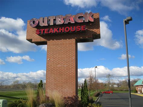 8880 Springbrook Drive - Coon Rapids, MN 55433. Mobile App Exclusive. Featured Specials. Appetizers. Signature Steaks. Steak Combos. Chicken, Ribs, and More. Seafood. Burgers & Sandwiches. Entrée Salads. ... Outback Center-Cut Sirloin Party Platter 30oz. Starting at $58.99. House Salad Platter. Starting at $18.99. Brisbane Caesar Salad Platter.. 