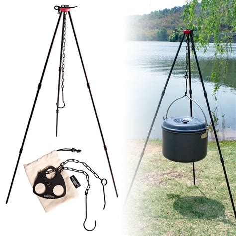 Outdoor Cooking Camp Campfire Bonfire Party Hanging Pan Pot …