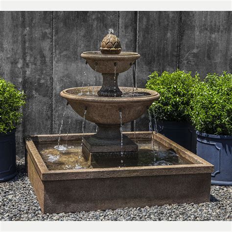 Outdoor Fountains with Basins - Basin Fountain - Water Feature …