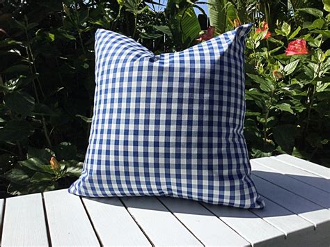 Outdoor Navy Cushion - Etsy