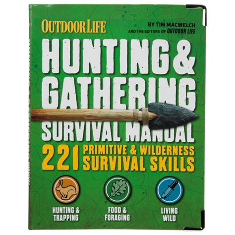 Outdoor life hunting gathering survival manual by tim macwelch. - 2008 dodge caliber repair shop manual original 4 volume set.