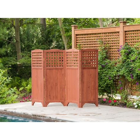Find White outdoor privacy screens at Lowe&