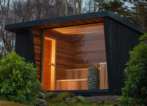 Outdoor saunas. Finnleo offers outdoor saunas with simple panel construction, insulated roof, and Abachi furnishings. You can choose from traditional or custom designs, and get support from … 