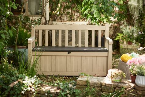 Outdoor storage bench waterproof. DKIEI 360L Metal Garden Storage Box Waterproof Outdoor Storage Container Furniture Deck Box Outdoor Storage Bench with Lockable Lid for Patio Cushions Tools and Pool Toys White 3.4 out of 5 stars 42 £82.99 £ 82 . 99 ( £0.23 £0.23 /l) 