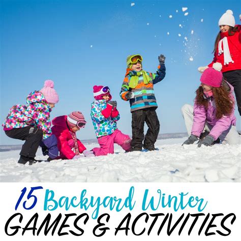 Outdoor winter activity makes a lot of sense CareforKids.com.au