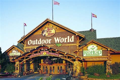 Outdoor world. Voted the # 1 outdoor gear retailer by Sporting Goods Magazine, Bass Pro Shops Outdoor World is the place to visit in Arizona. We are located South of Loop 202 (Red Mountain) and East of Loop 101 in Northwest Mesa. Here, we offer 170,000 square feet of outdoor excitement including the area's largest selection of quality gear for fishing ... 