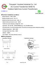 Outdoor-Split Core Current Transformer - Thousand Hundred …