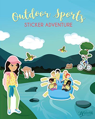 Read Outdoor Sports Sticker Book For Girls Ages 48 By Hopscotch Girls