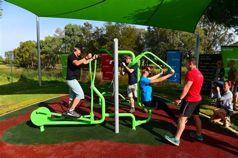 Outdoors gyms. Aug 27, 2015 - Explore Brooke Schaufel's board "Outdoor gyms" on Pinterest. See more ideas about outdoor gym, no equipment workout, outdoor workouts. 