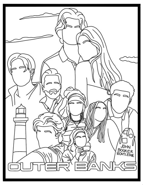 Outer Banks Coloring