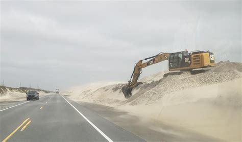 Outer Banks dealing with flooding from coastal low