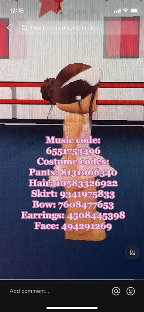 3.2K Likes, 54 Comments. TikTok video from roblox dance moms (@the._aldc._roblox): "Some Maddie costume codes! ️ #CapCut #ReadySetLift #dance #fyp #QuakerPregrain #dancemoms #abby #abbyleemiller #costume #costumecodes". original sound - Baddie. . 